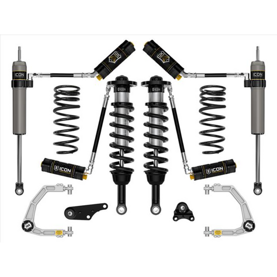 ICON 2024+ Tacoma 1.25-3" Lift Stage 5 Suspension System Billet w/ Overland Rear Springs