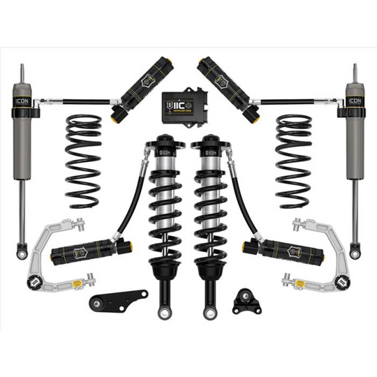 ICON 2024+ Tacoma 1.25-3" Lift Stage 6 Suspension System Billet w/ Triple Rate Rear Springs