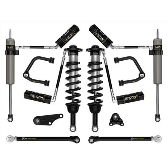 ICON 2024+ Tacoma 1.25-3" Lift Stage 7 Suspension System Tubular