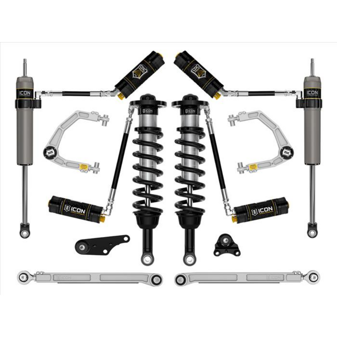 ICON 2024+ Tacoma 1.25-3" Lift Stage 8 Suspension System Billet