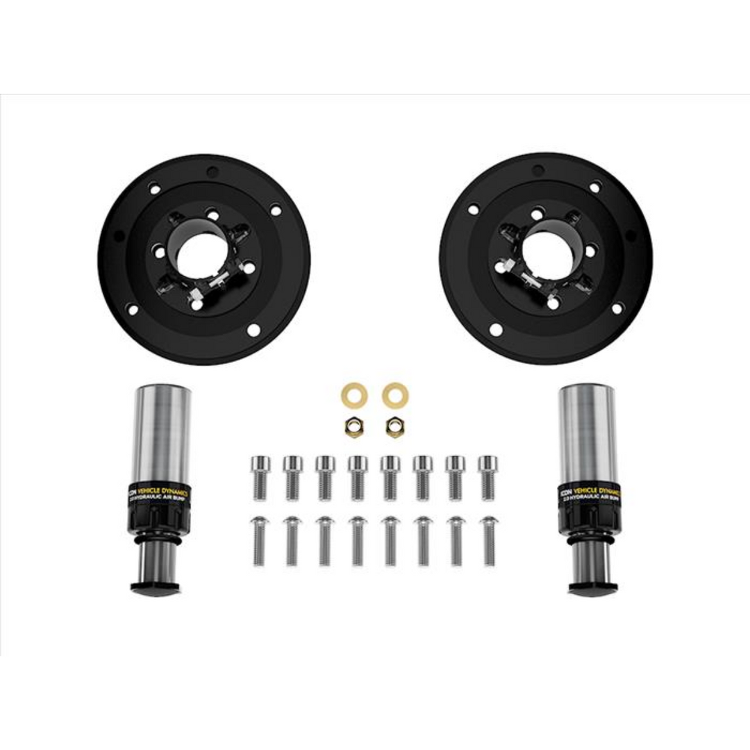 ICON 2024+ Tacoma Rear 2.0" Hydraulic Bump Stop Kit 1.75" Travel