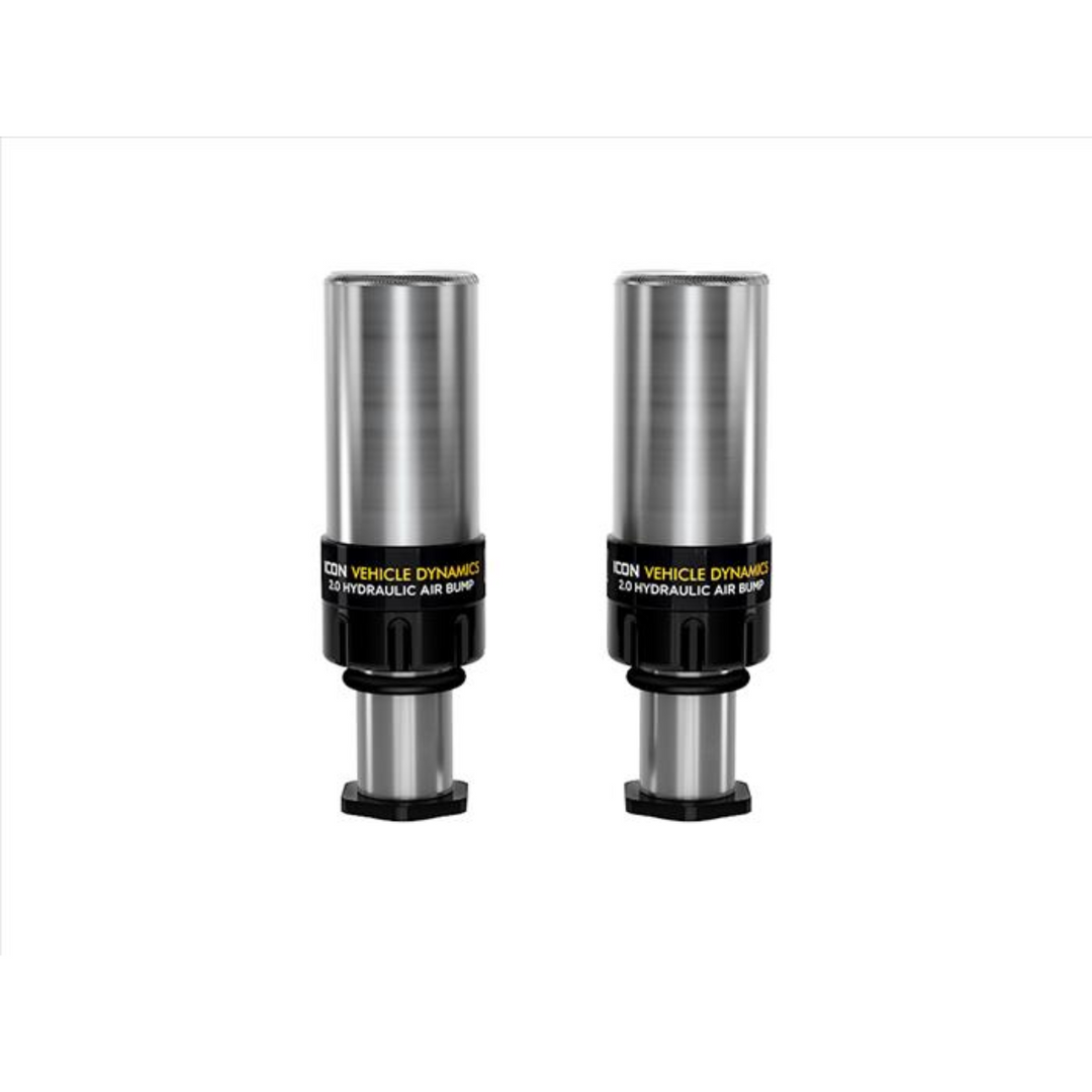 ICON 2024+ Tacoma Rear 2.0" Hydraulic Bump Stop Kit 1.75" Travel1