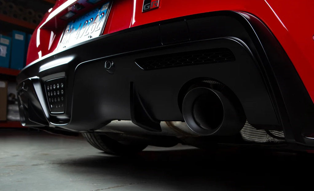 IND GR Supra B58 Exhaust Tip Set - Matte Black