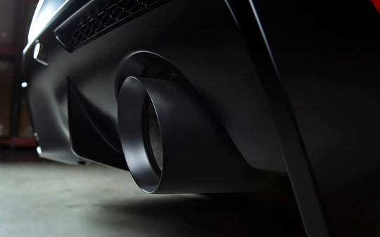 IND GR Supra B58 Exhaust Tip Set - Matte Black