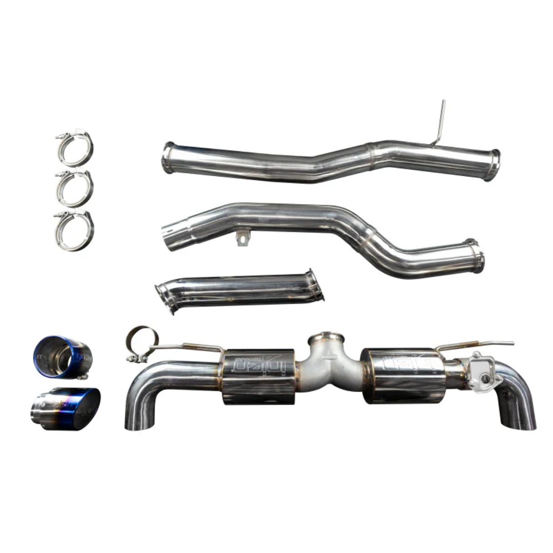 Injen GR Supra SS Cat-Back Exhaust w/ Burnt Tips