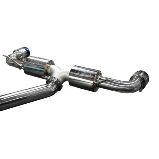 Injen GR Supra SS Cat-Back Exhaust w/ Burnt Tips