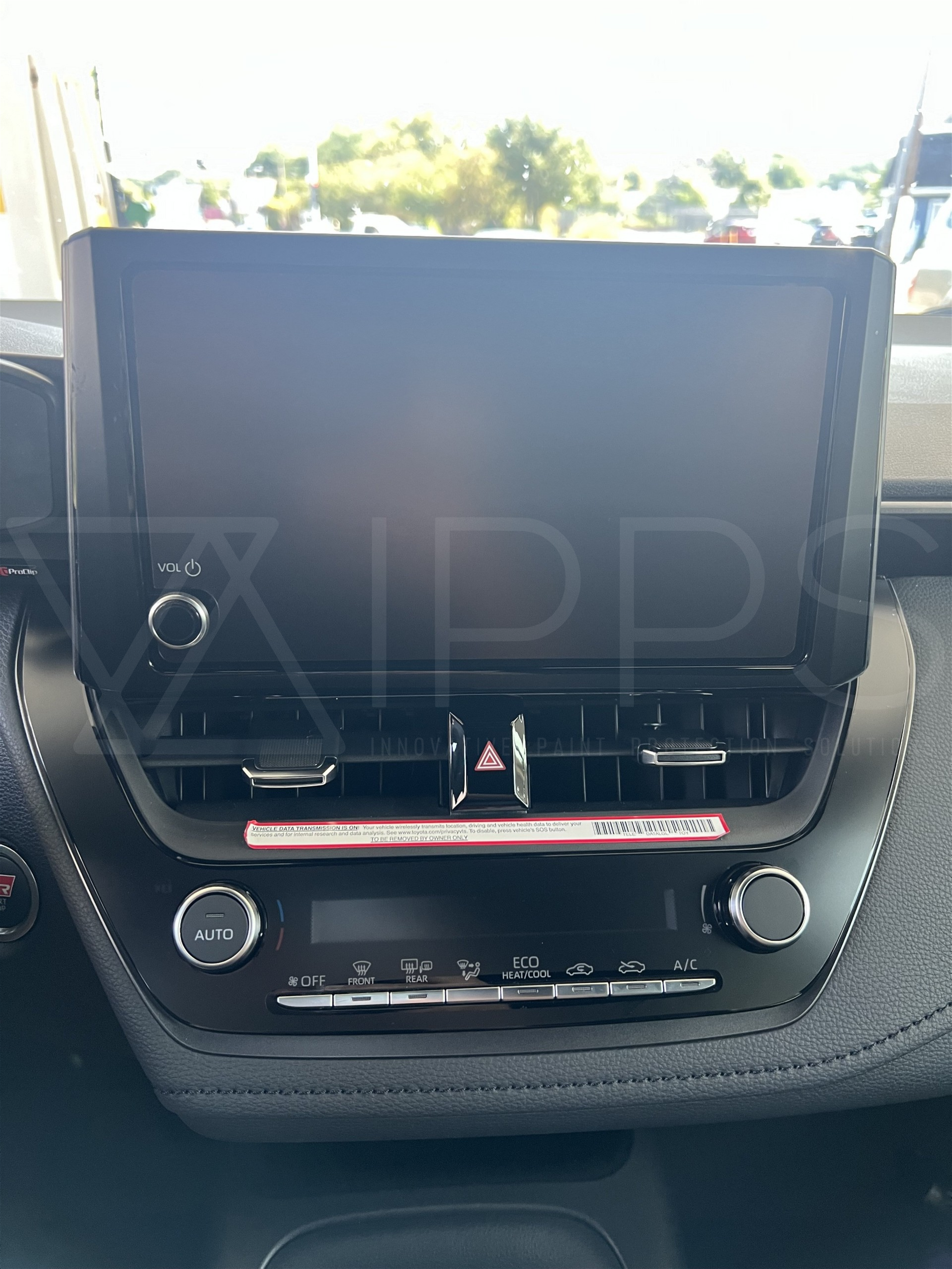 Protection D'écran Verre Mat Brotect - Pour Toyota Corolla 2023 Système Infotainment 10,5" - 1