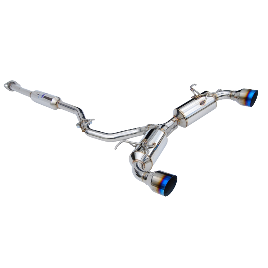 Gr86 Invidia R400 Invidia GR86 / BRZ N2 Cat-Back Exhaust w/Titanium Burnt Tips – LIMIT+1