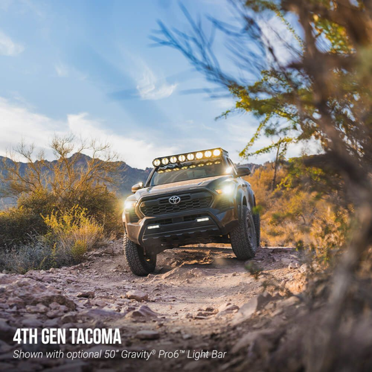 KC HiLiTES 2024+ Tacoma Platform One Roof Rack (Double Cab)