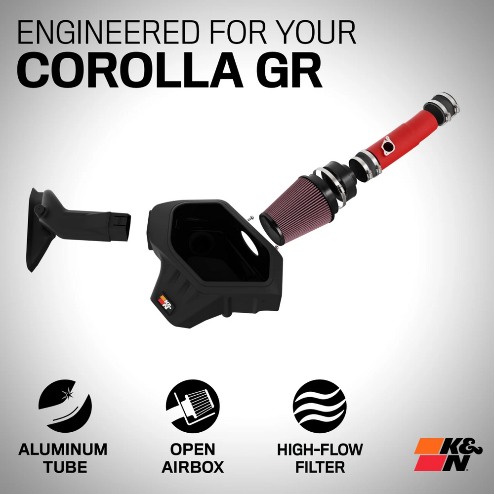 K&N GR Corolla Typhoon Performance Air Intake System