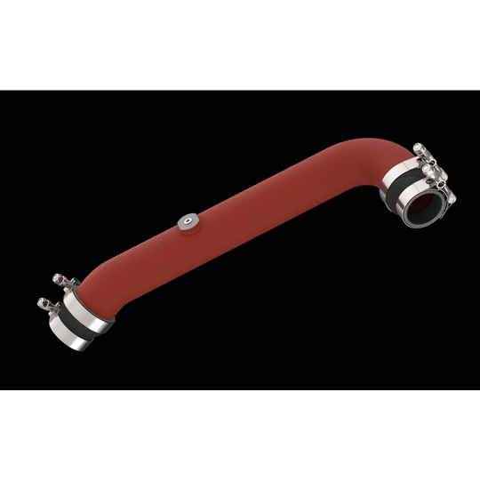 K&N GR Corolla Charge Pipe - Wrinkle Red