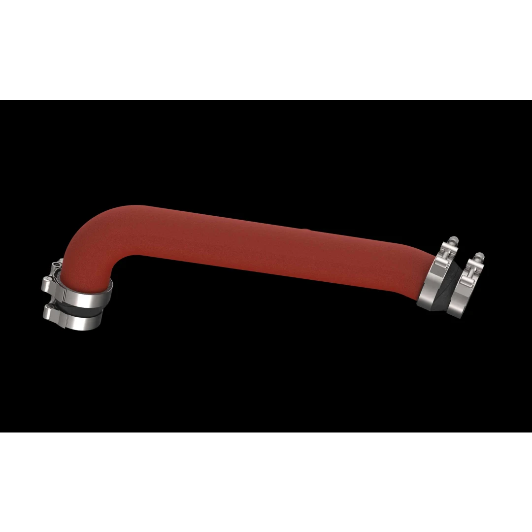 K&N GR Corolla Charge Pipe - Wrinkle Red