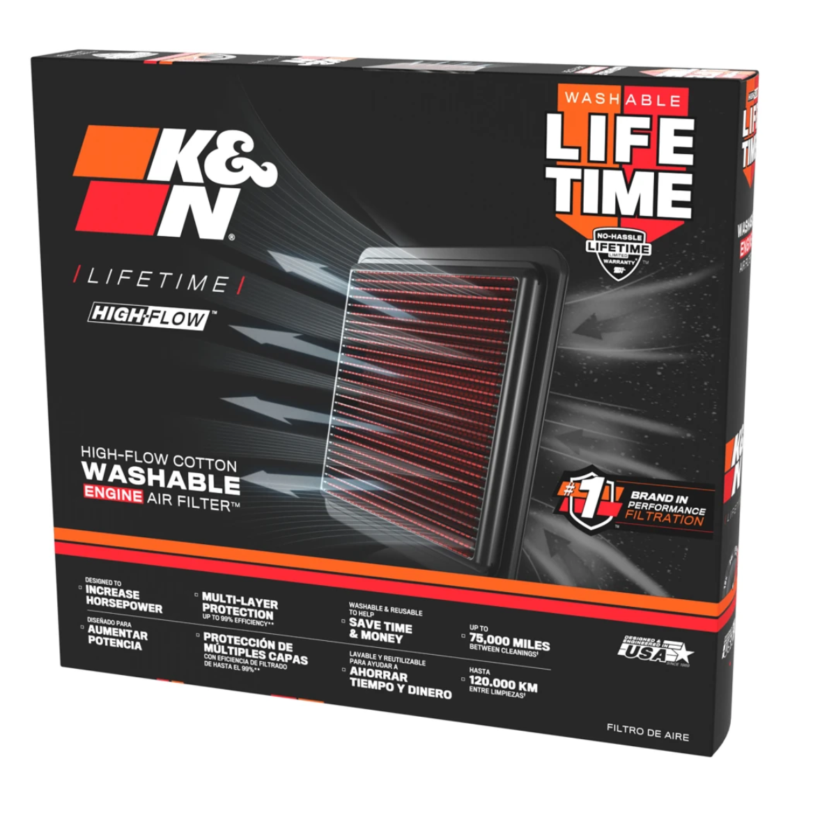 K&N GR Corolla Replacement Drop In Air Filter – LIMIT+1