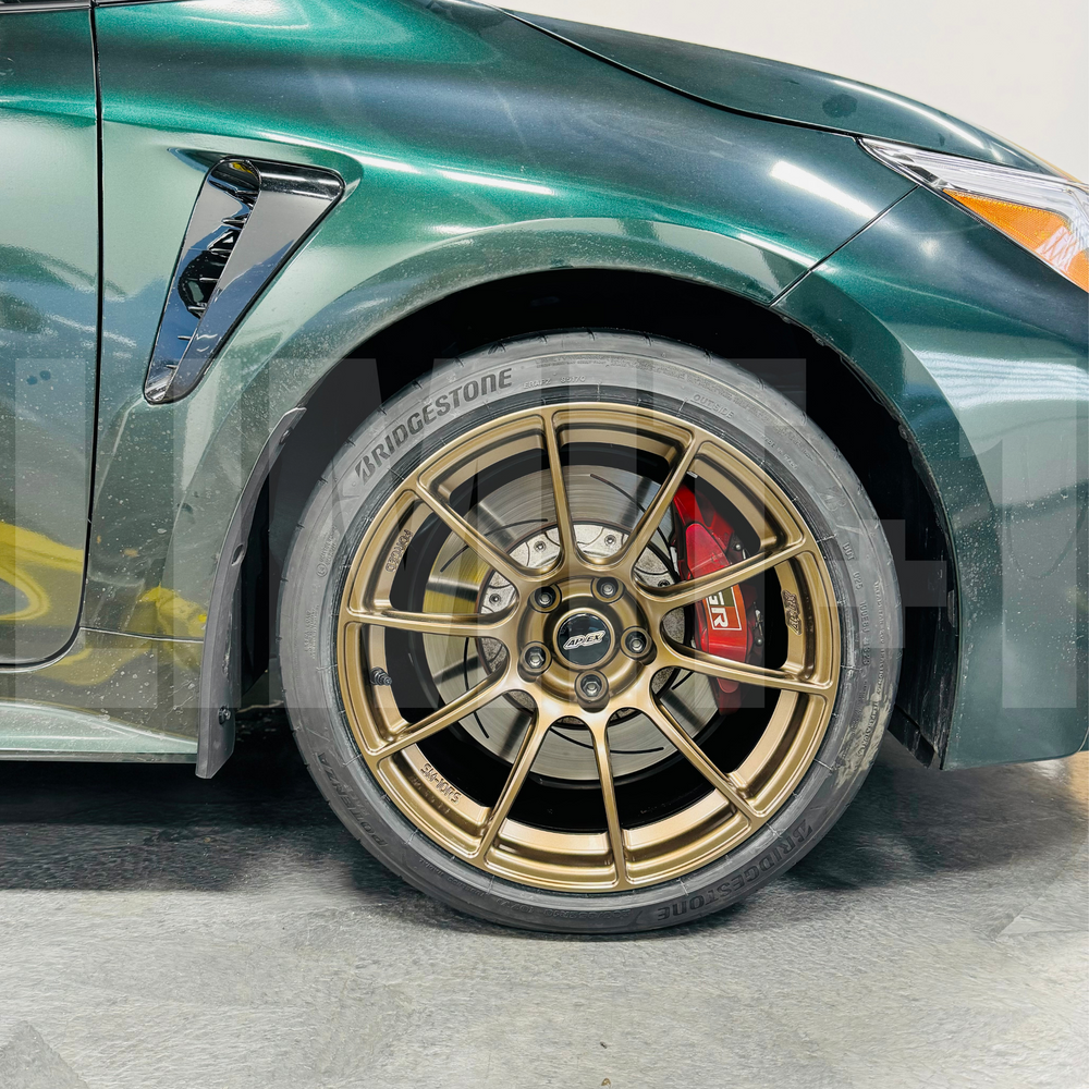 4X Apex SM-10RS Forged GR Corolla Wheels 18"x10" ET40 with Lug Nuts and Hub-Centric Rings