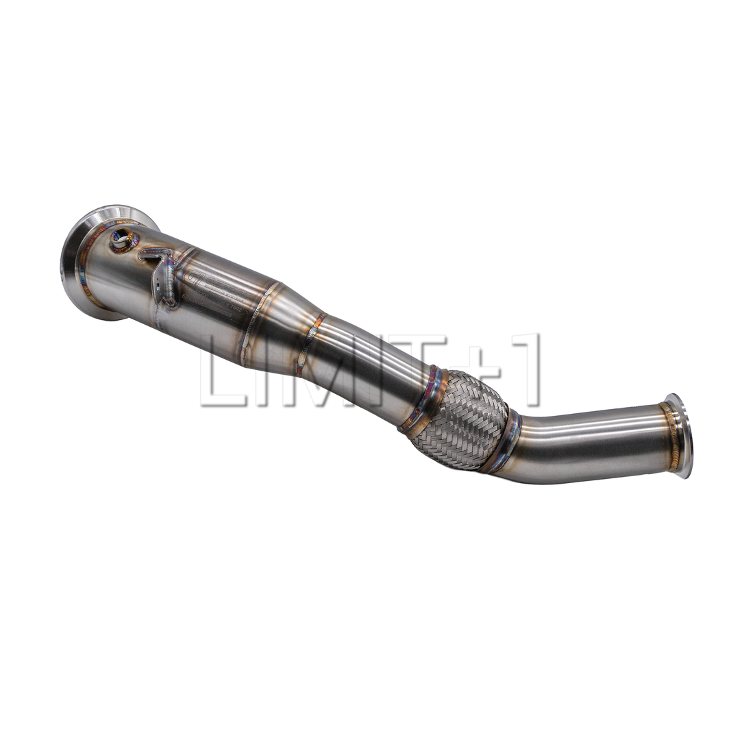 LIMIT+1 Automatic GR Corolla High Flow Downpipe + Midpipe w/ EPA Approved GESI Cat