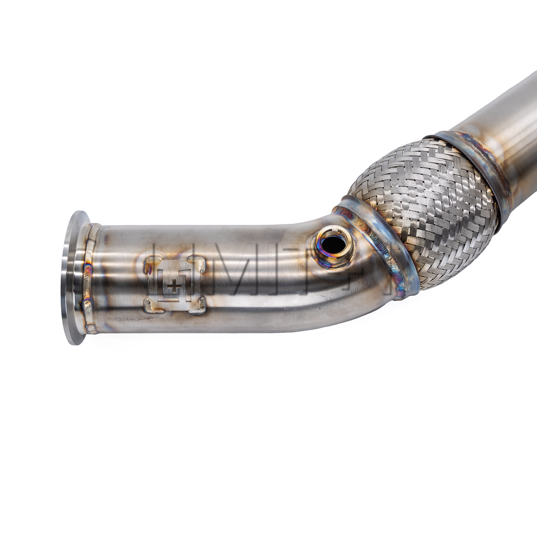 LIMIT+1 GR Corolla High Flow Downpipe + Midpipe W/ EPA Approved GESI Cat