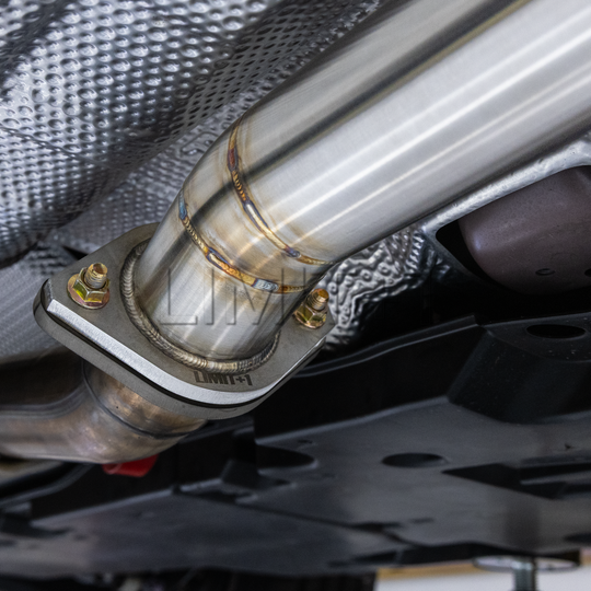 LIMIT+1 GR Corolla High Flow Downpipe + Midpipe w/ EPA Approved GESI Cat