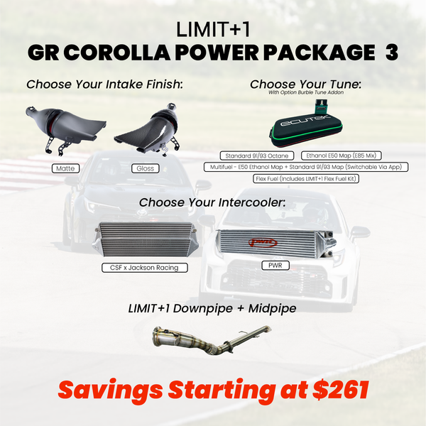 LIMIT+1 GR Corolla Power Package 3