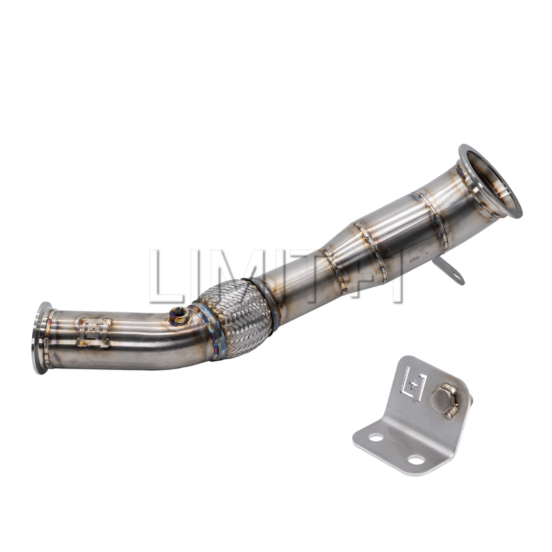 LIMIT+1 GR Corolla High Flow Downpipe + Midpipe w/ EPA Approved GESI Cat