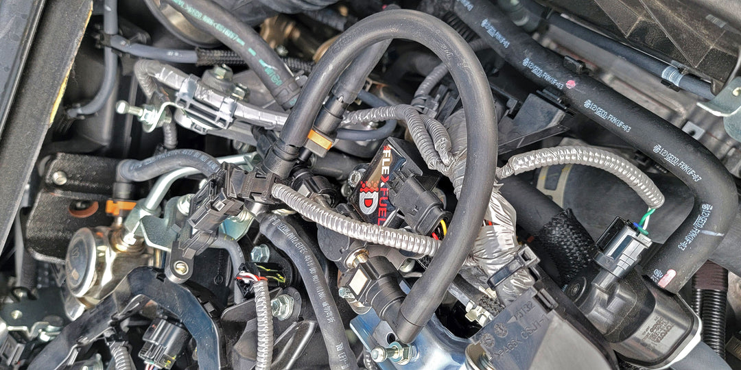 LIMIT+1 x Delicious Tuning GR Corolla Flex Fuel Kit installed