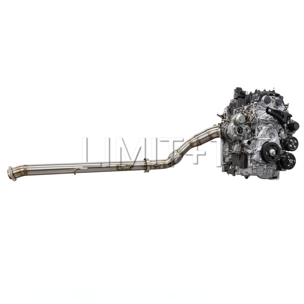 LIMIT+1 GR Corolla High Flow Downpipe + Midpipe W/ EPA Approved GESI Cat