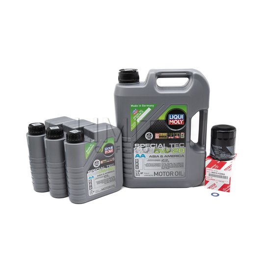 Liqui Moly 2022+ Tundra Special Tec 0W-20 Full Synthetic Oil Change Kit W/ OEM Filter