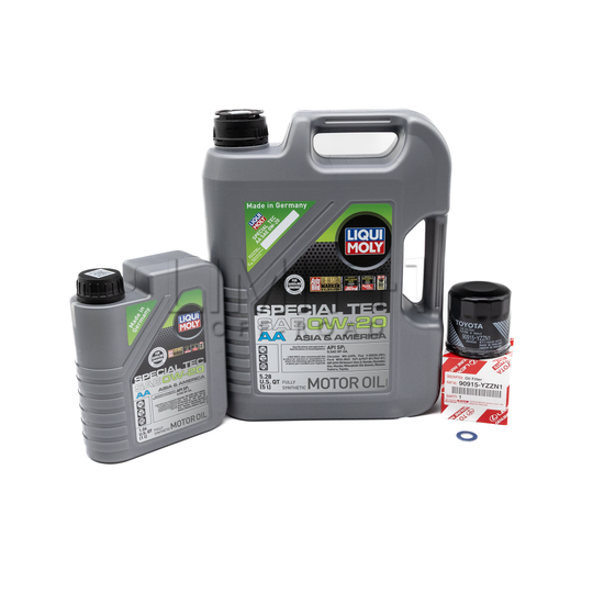 Liqui Moly 2025+ 4Runner Special Tec 0W-20 Full Synthetic Oil Change Kit W/ OEM Filter