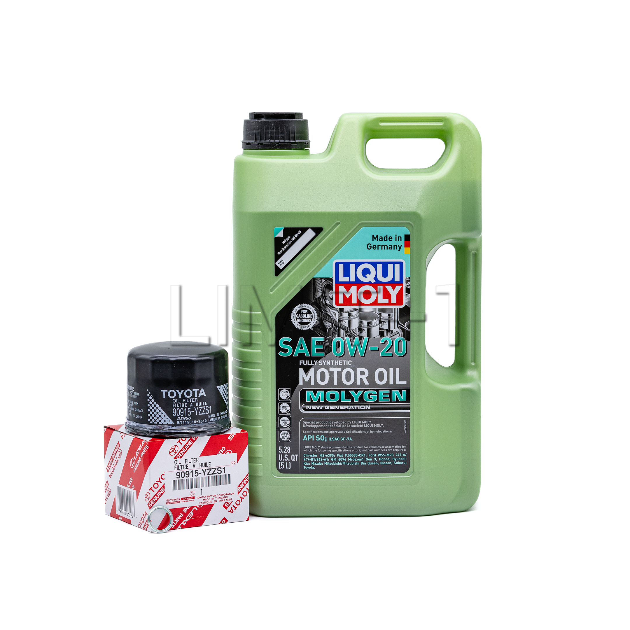 Liqui Moly GR86 / BRZ Molygen 0W-20 Full Synthetic Oil Change Kit W/ O ...
