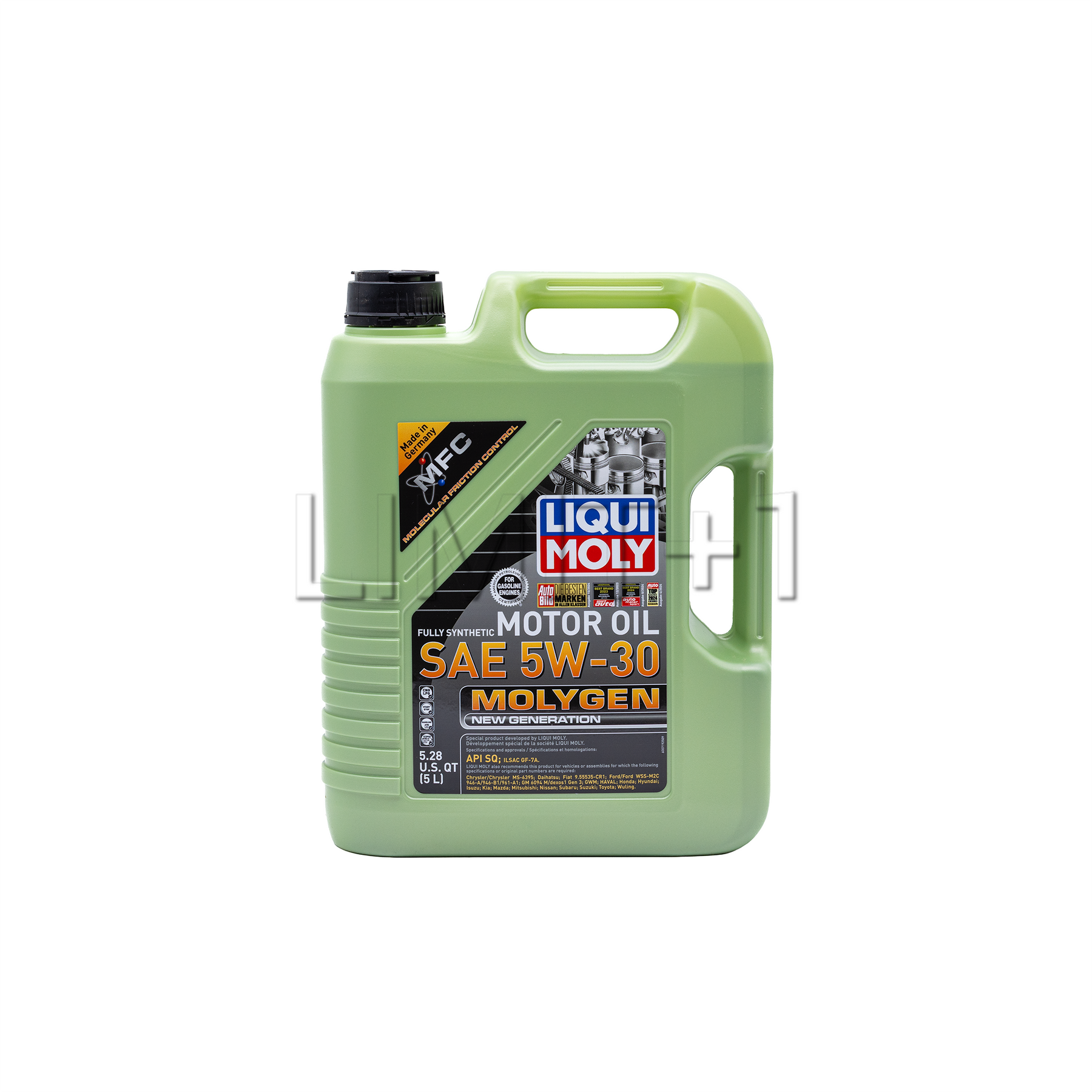 Liqui Moly GR Corolla Molygen 5W-30 Full Synthetic Oil Change Kit 