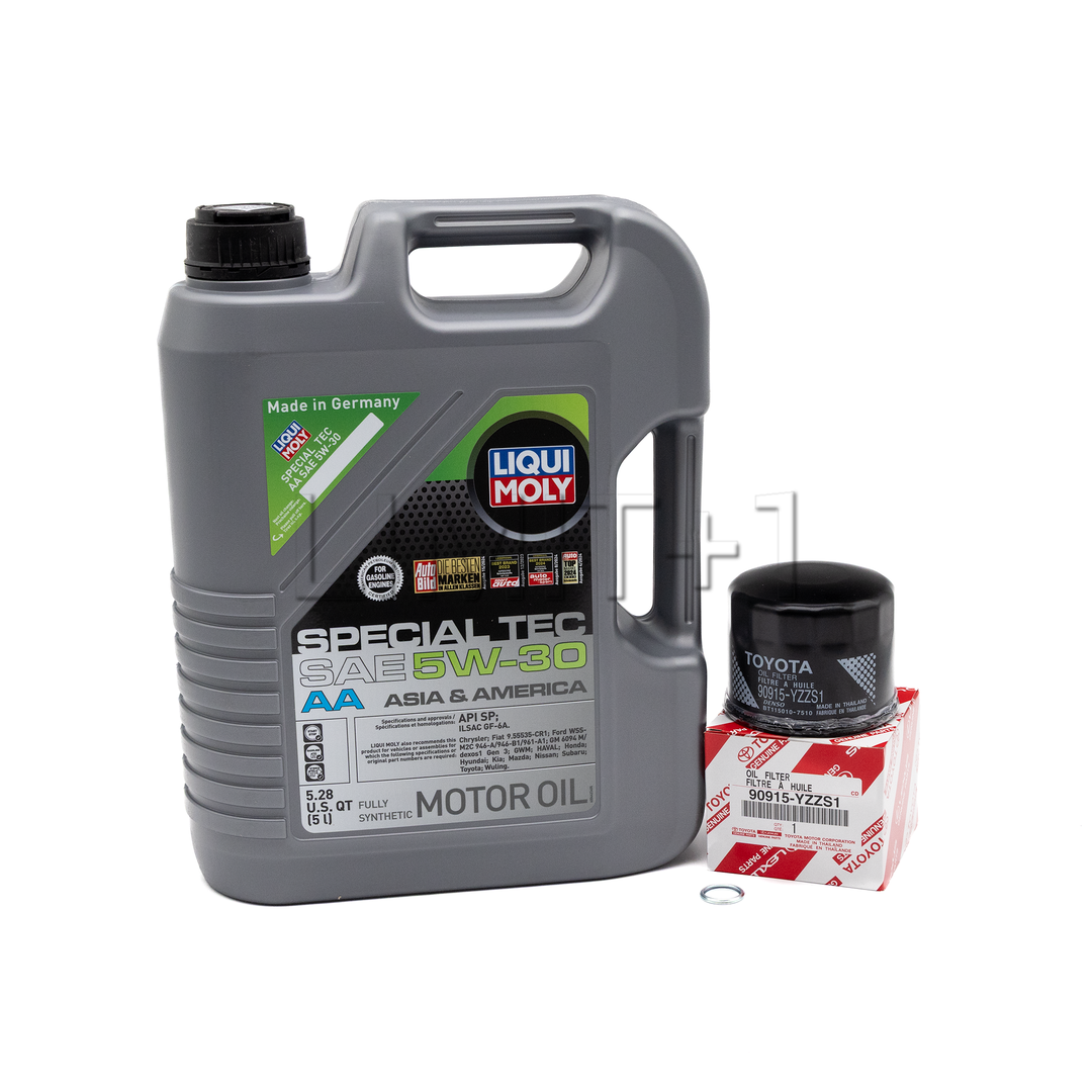 Liqui Moly GR86 / BRZ Special Tec 5W-30 Full Synthetic Oil Change Kit W/ OEM Filter (Spirited Driver)