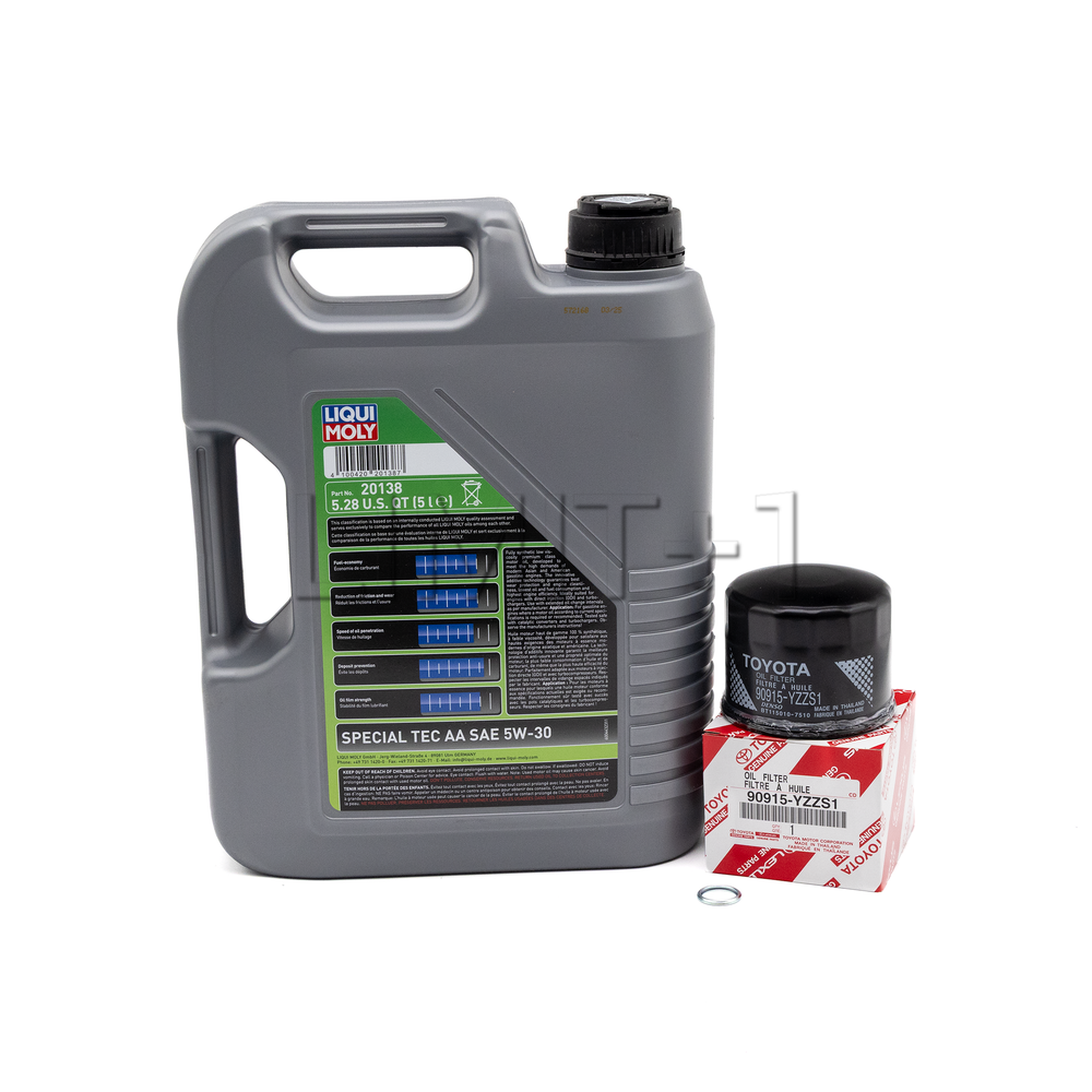 Liqui Moly GR86 / BRZ Special Tec 5W-30 Full Synthetic Oil Change Kit W/ OEM Filter (Spirited Driver)