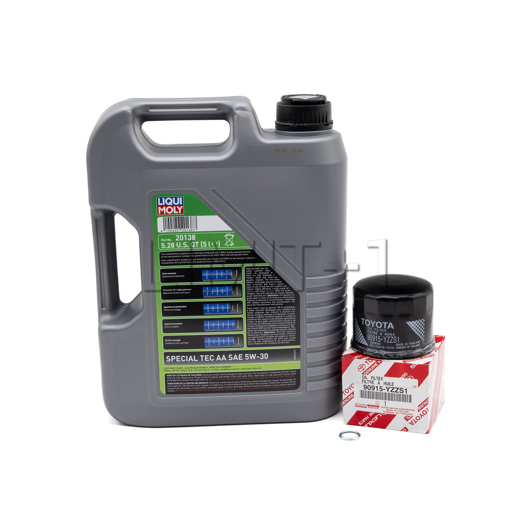 Liqui Moly GR86 / BRZ Special Tec 5W-30 Full Synthetic Oil Change Kit W/ OEM Filter (Spirited Driver)