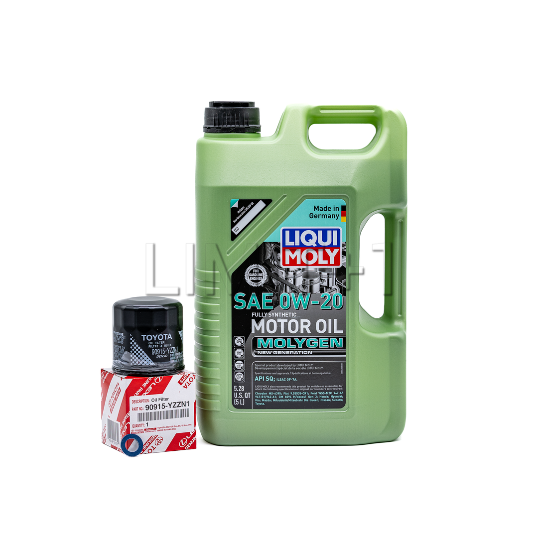 Liqui Moly GR Corolla Molygen 0W-20 Full Synthetic Oil Change Kit