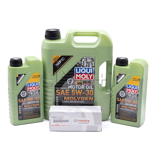 Liqui Moly GR Supra B58 Molygen 5W-30 Full Synthetic Oil Change Kit W/ OEM Filter (Spirited Driver)