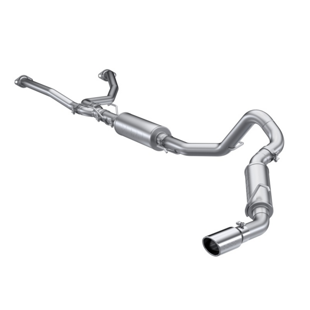 MBRP 2022+ Tundra Cat-Back 4" Single Exit Rolled Tip