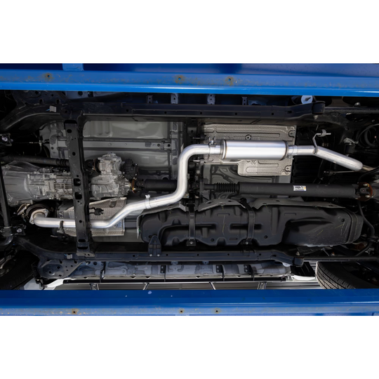 MBRP 2024+ Tacoma (Excl Leaf Spring) 3in Cat-Back Single Exit2