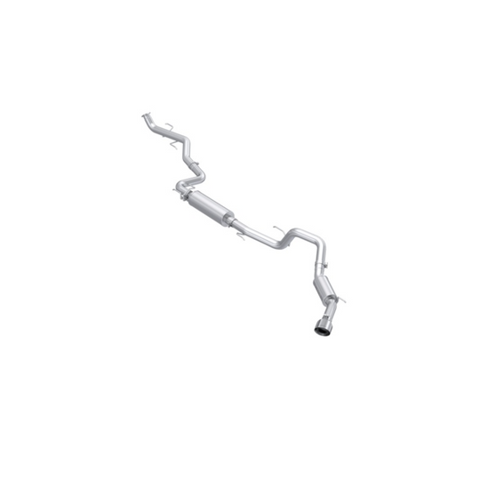 MBRP 2024+ Tacoma T304 Stainless Steel 3in Cat-Back1