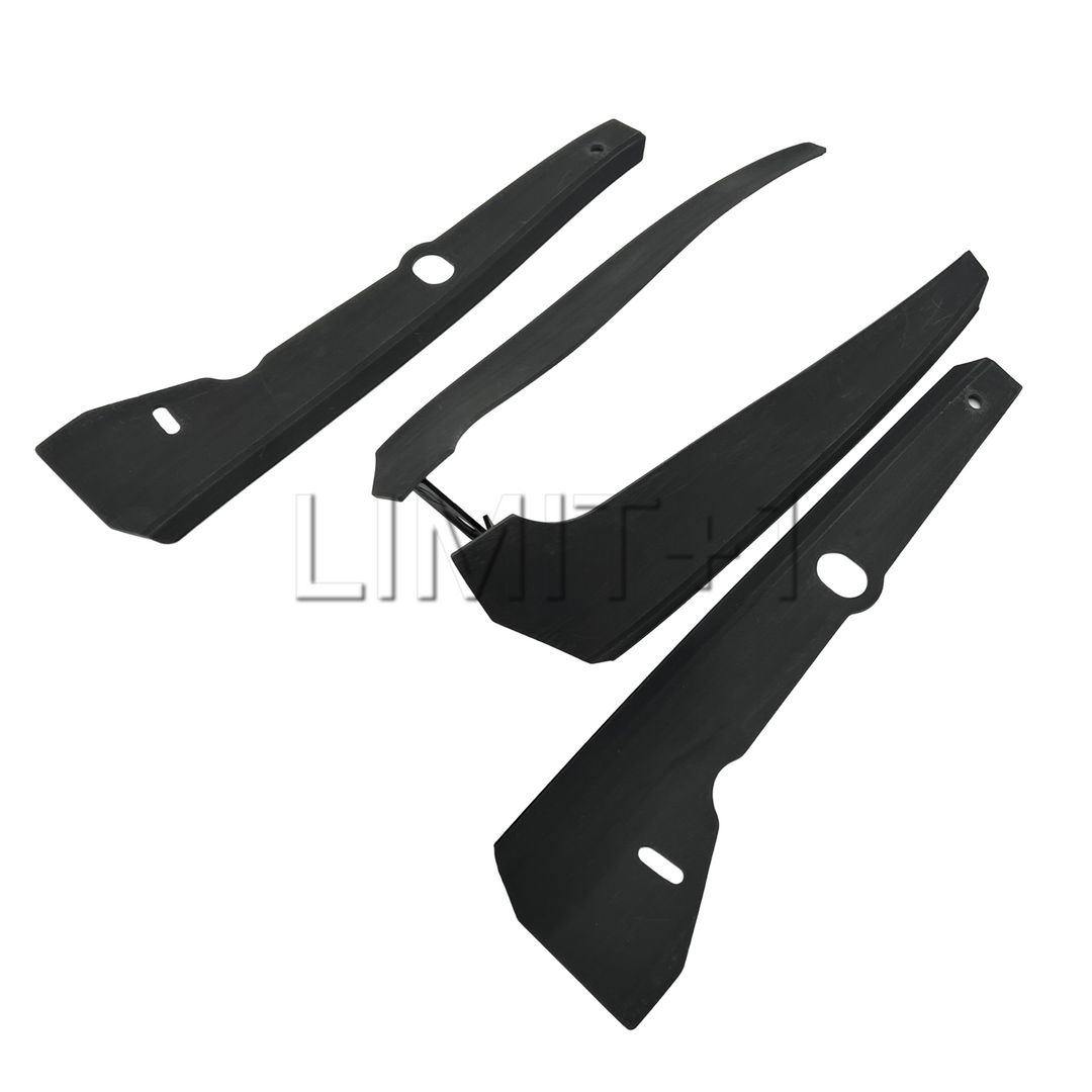 MegaChip GR Corolla Low-Profile Chip Guards with FREE GR-Four Vinyl Rocker Panel Inlay