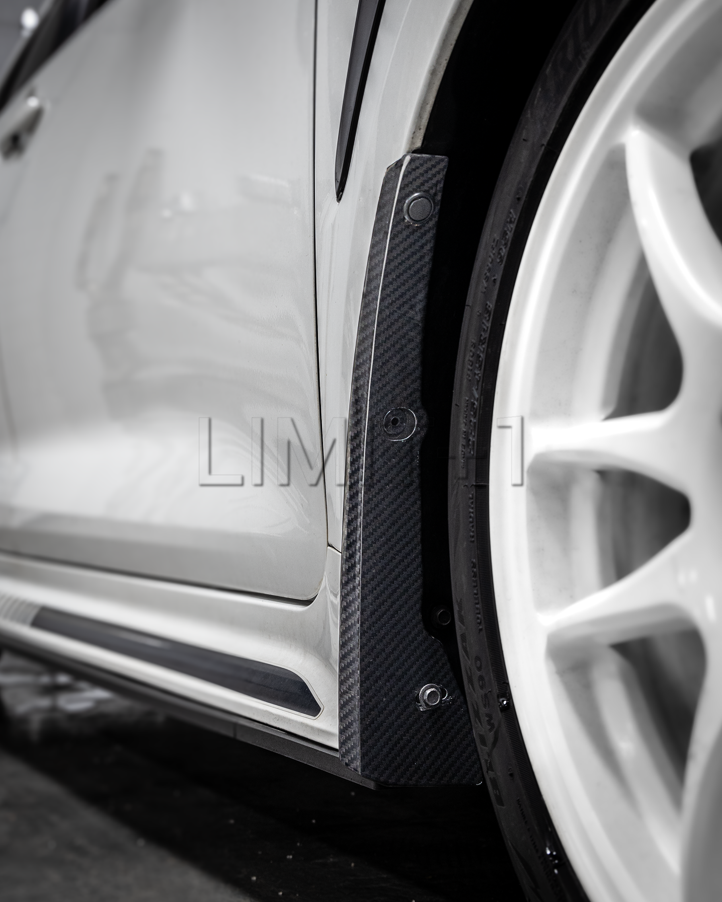 Megachip GR Corolla Carbon Fiber Low-Profile Chip Guards