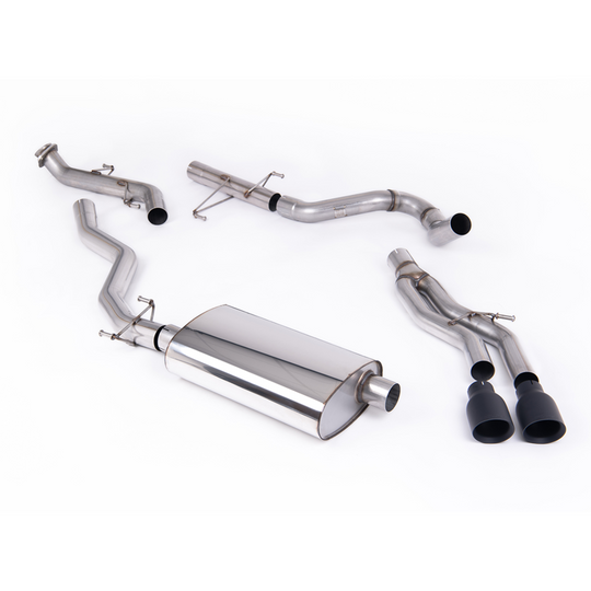 Milltek 2024+ Tacoma Non-Resonated Cat-Back Exhaust System (Louder)