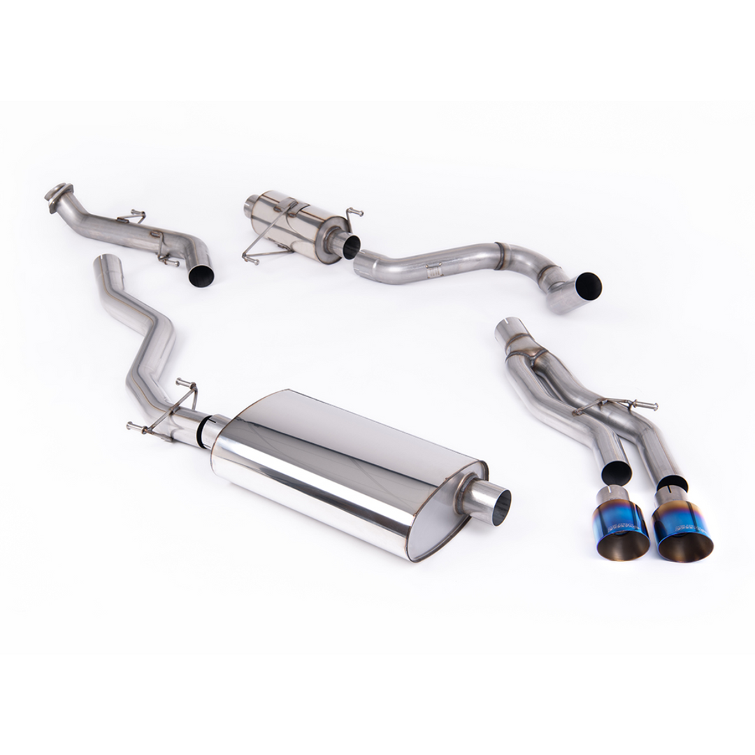 Milltek 2024+ Tacoma Resonated Cat-Back Exhaust System