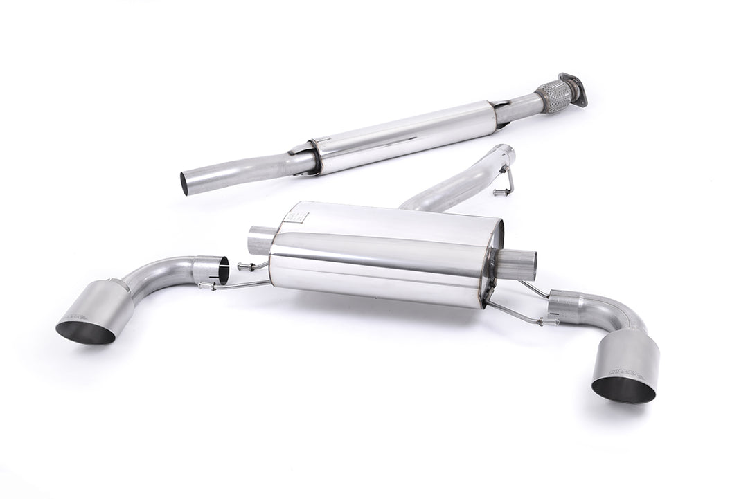 Milltek GR86 Resonated Secondary Cat back Exhaust