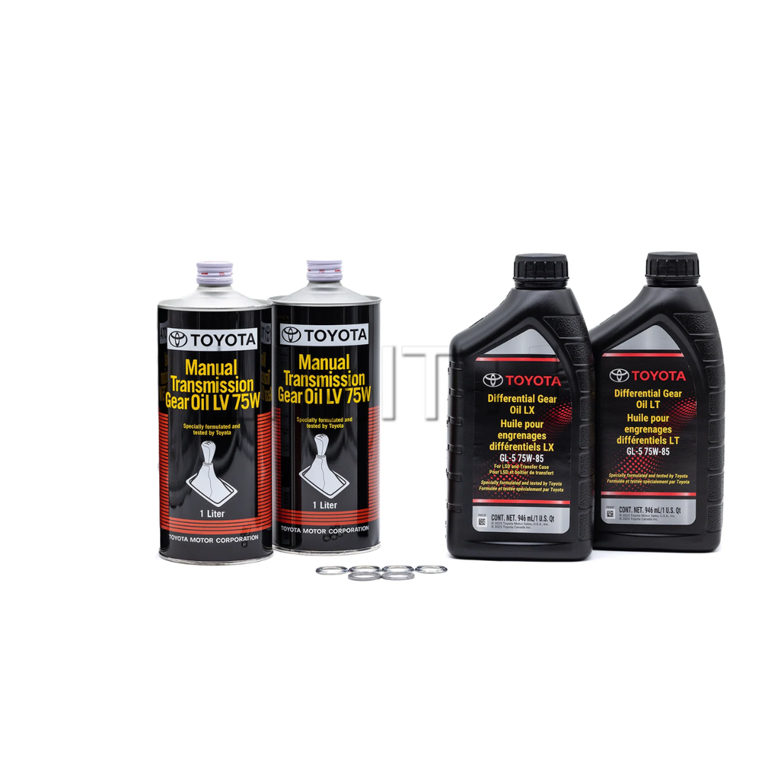 OEM Toyota GR Corolla Drivetrain Fluid Kit - MT ONLY