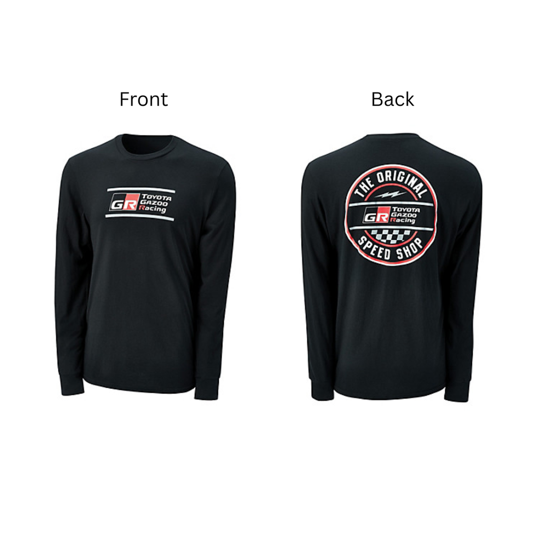 OEM Toyota GR Speed Shop Long Sleeve Tee