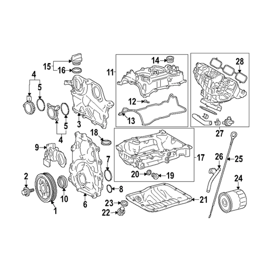 OEM Toyota GR Corolla Valve Cover Gasket