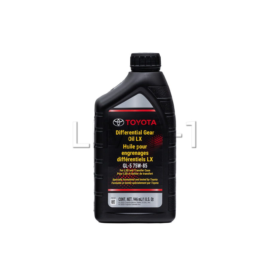 OEM Toyota GR86 / BRZ Rear Differential Gear Oil LX 75w-85 GL-5 – LIMIT+1