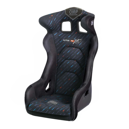 OMP HTE-R BMW Racing Seat | Exclusive M Rain Fabric (FIA Approved)