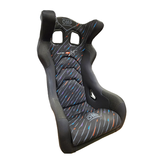 OMP HTE-R BMW Racing Seat | Exclusive M Rain Fabric (FIA Approved)