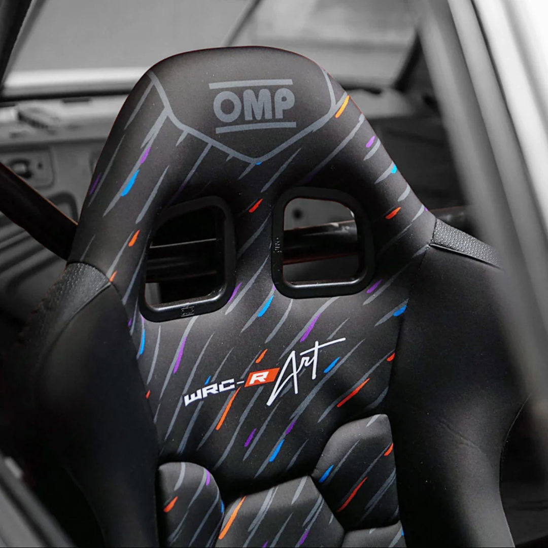 OMP WRC-R Racing Seat | Exclusive M Rain Fabric (FIA Approved)