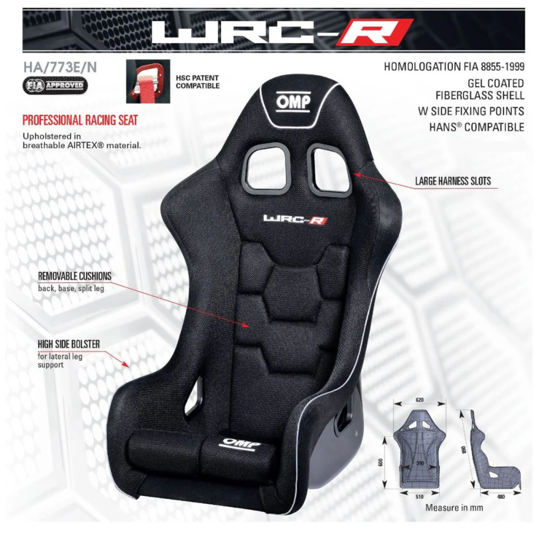 OMP WRC-R Racing Seat (FIA Approved)
